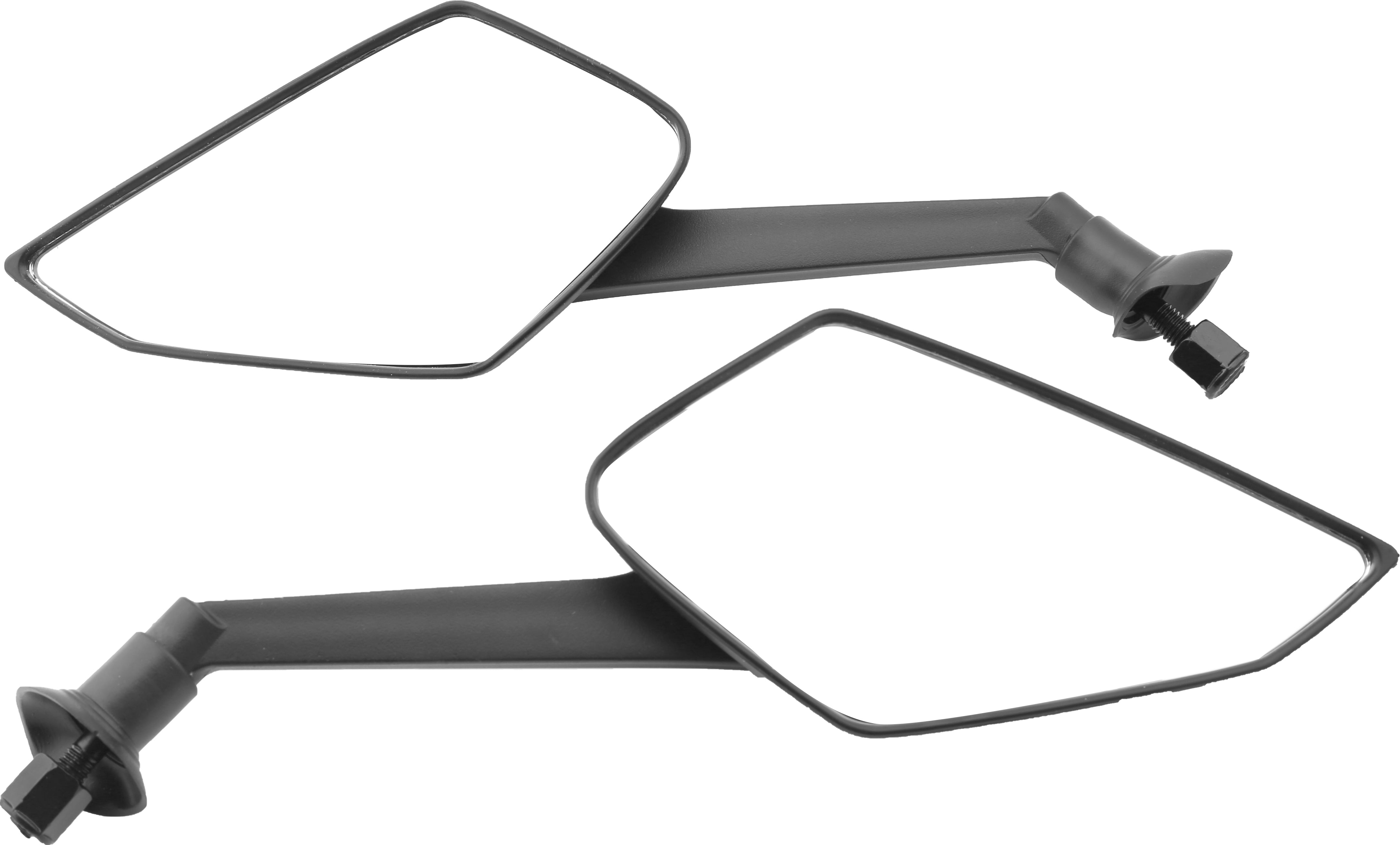 Rückspiegel Set (links & rechts) - Passendes Rückspiegel-Set für das Modell SXT Grizzy Zertifizierte und nicht zertifizierte Rückspiegel separat bestellbar Maße (Eckige Rückspiegel): 310 x 95 x 40 mm (Länge x Breite x Tiefe) Maße (runde Rückspiegel): 230