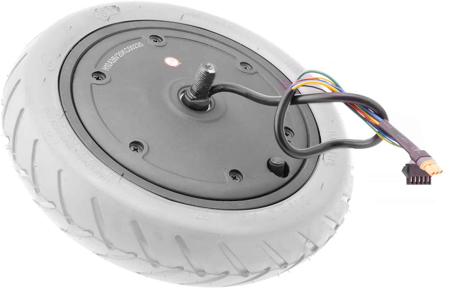 Bürstenloser Nabenmotor 36V 350W - Passender bürstenloser Nabenmotor für das Modell Scotex H10 mit Reifen Betriebsspannung: 36V Nennleistung: 350W - von SXT-Scooters