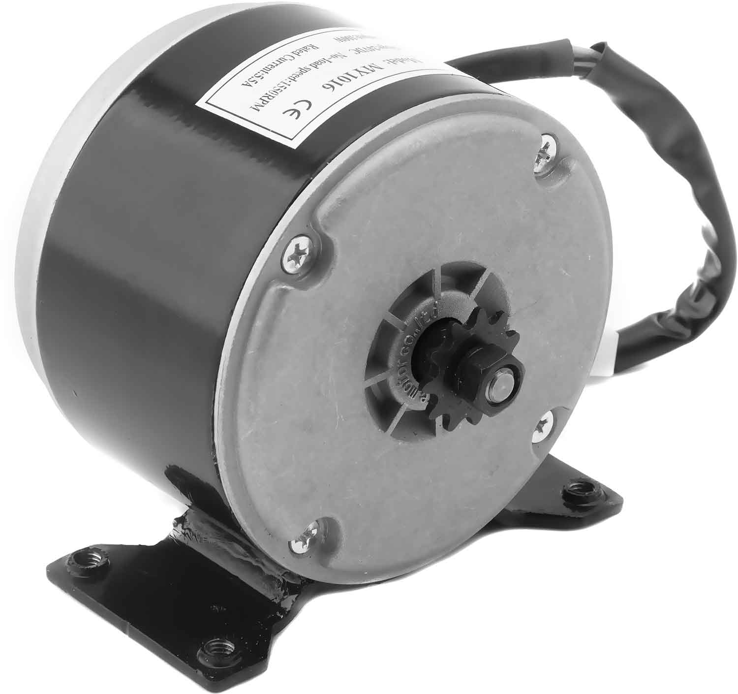 Bürstenloser Motor 24V 100W - Passender elektrischer bürstenloser Motor für das Modell Scotex Wheely Betriebsspannung: 24V Ausgangsleistung: 100W 2-polige Steckverbindung Durchmesser: Ø 100 mm - von SXT-Scooters