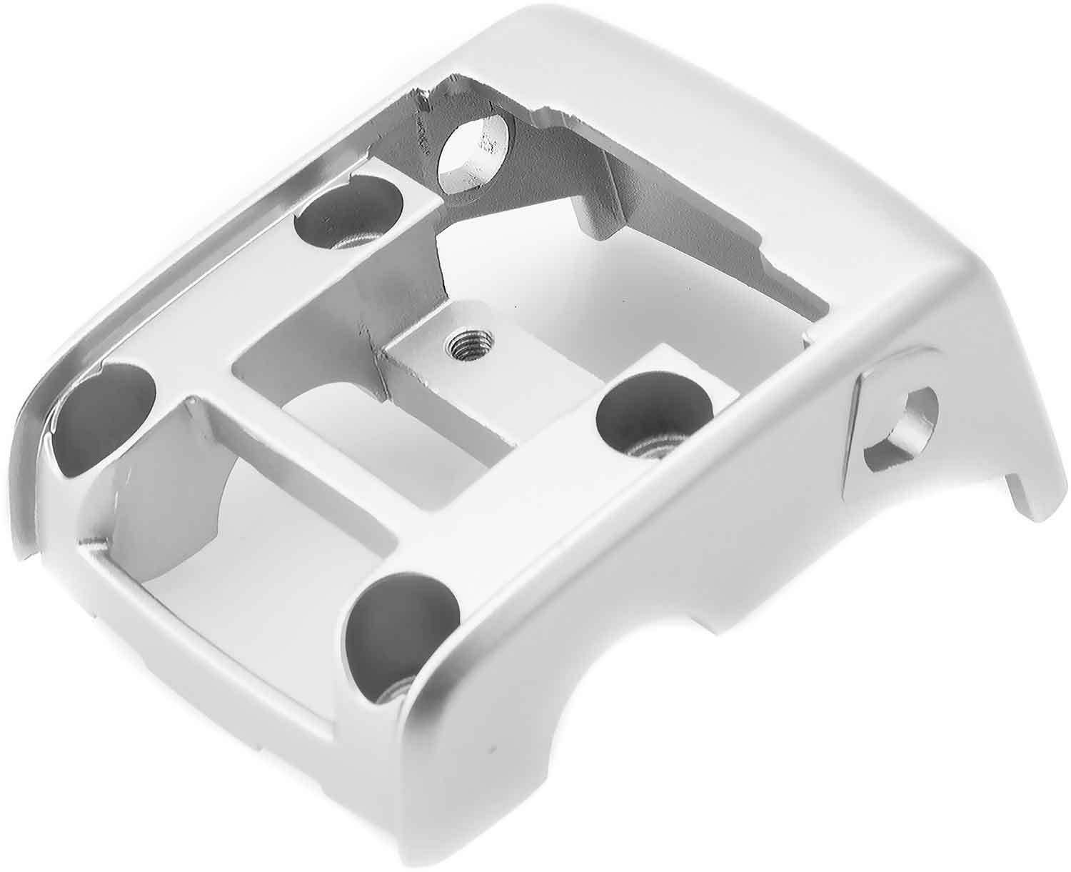 Lenker Arretierung - Passende Arretierung zum Lenker für das Modell SXT Yadea G5 Ober- und Unterteil sind separat erhältlich Material: Aluminium Farbton: Silber Maße (Oberteil): 110 x 83 x 43 mm (Länge x Breite x Höhe) Maße (Unterteil): 120 x 83 x 45 mm (