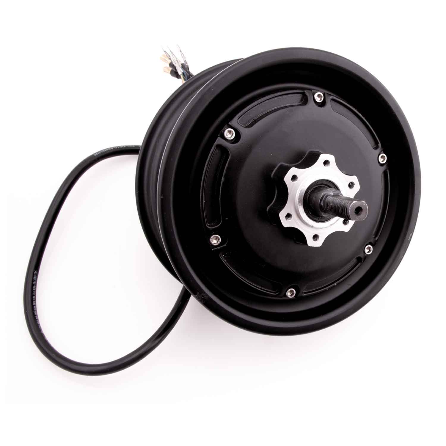 Nabenmotor 60V/2400W - Passender Nabenmotor für das Modell SXT Beast Pro Der Nabenmotor ist für das Vorder- und Hinterrad separat bestellbar Betriebspannung: 60V Nennleistung: 1500W Maximalleistung: 2400W Reifengröße: 90/65 - 6.5 Durchmesser (Motor): 17,6