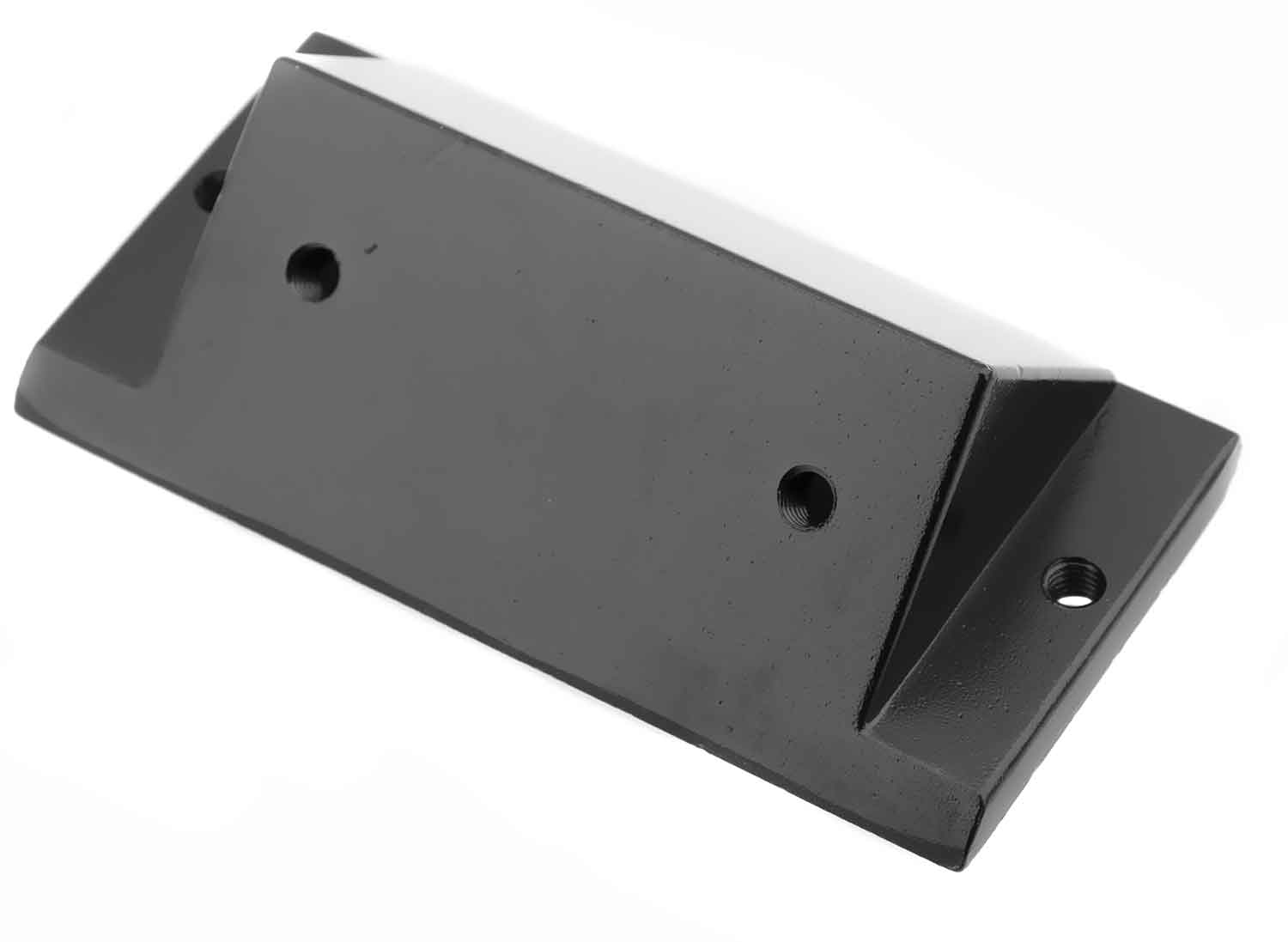Fixierplatte für Seitenständer - Verbindungstück zwischen Trittbrett und Seitenständer passend für das Modell SXT Buddy Pro eKFV Material: Aluminium Farbe: Schwarz Ohne Schrauben Maße: 4,5 x 9 x 2.5 cm (Länge x Breite x Tiefe) - von SXT-Scooters