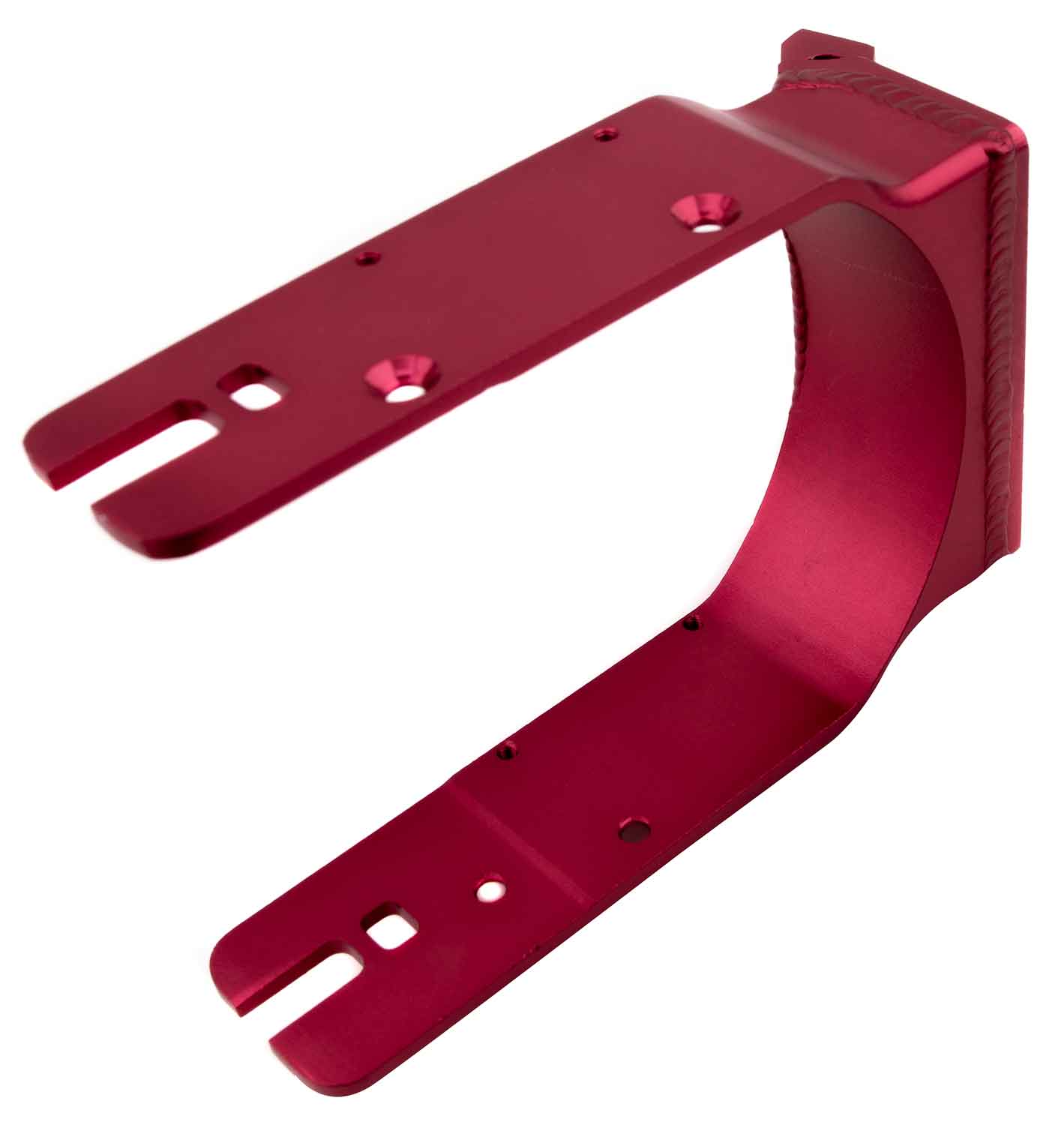 Hinterradschwinge - Passende Hinterradschwinge für das Modell SXT Buddy Pro eKFV Material: Aluminium Farbton: Rot Maße: 19,5 x 12,5 x 7,5 cm (Länge x Breite x Höhe) - von SXT-Scooters